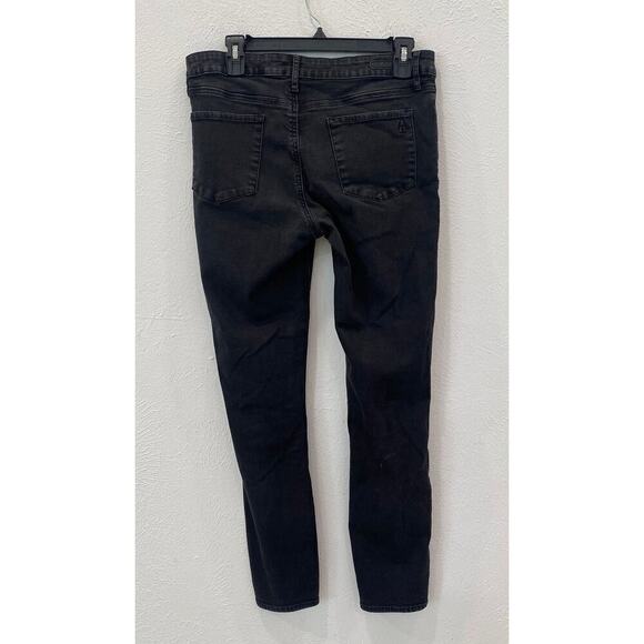 Articles of Society Size 30 Distressed Black Skinny Jeans Stretch - Picture 2 of 7